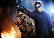 Heat Wave and Captain Cold