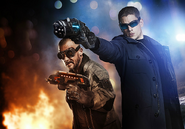 Captain Cold and Heat Wave - Opposites Attract