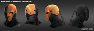 Deathstroke (helmet) concept art