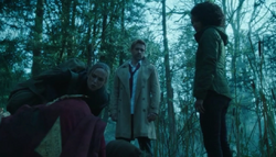Atropos impersonating John Constantine