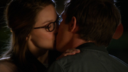 Kara and Adam kiss