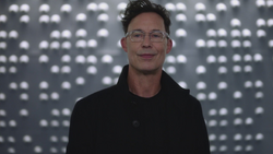 Harrison Wells of Earth-1 in the Earth-Prime Time Vault