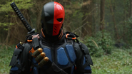 Deathstroke suit.