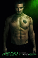 Oliver Queen season 2 shirtless promo