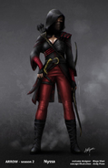 Nyssa al Ghul concept artwork