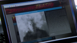 An article about the Burning Man on Saved by The Flash