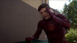 Barry Allen experiencing dizzy spells