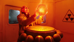 Martin Stein absorbs energy from the thermal core