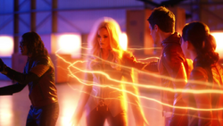 Killer Frost enters Flashtime