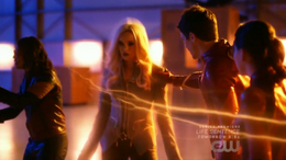 Killer Frost enters Flashtime