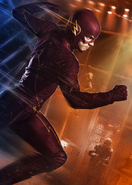The Flash fight club promotional
