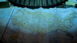 New Jersey and its surrounding states, as labeled on the  of the 