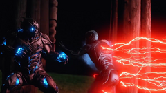 Black Flash speeds at Savitar