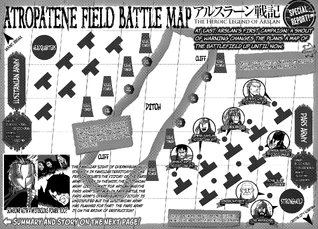The Heroic Legend of Arslan (2013 manga) - Atropatene Field Battle Map