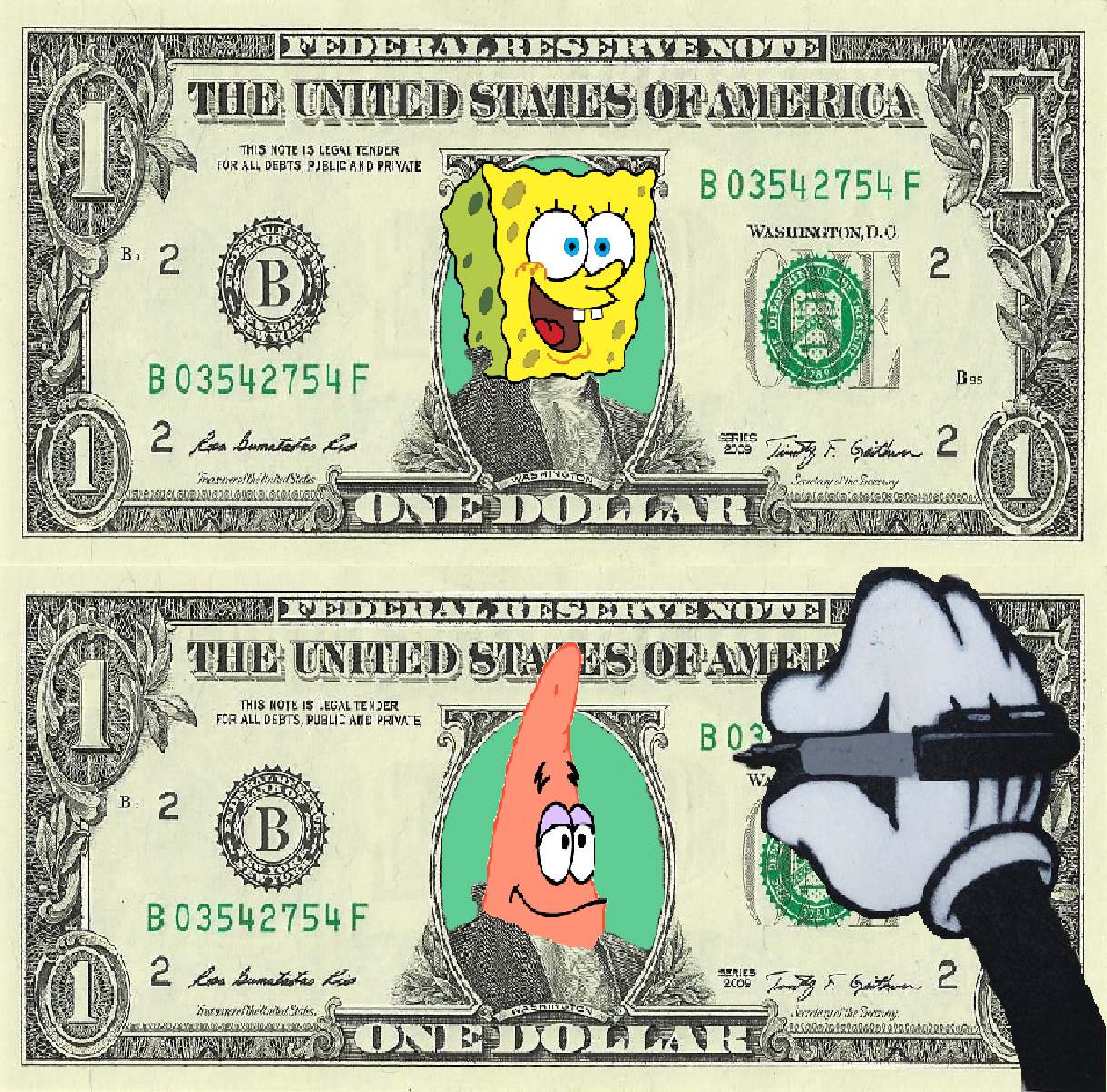 Lewis Bannister - Double Dollar - SpongeBob & Patrick (Lewis