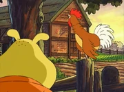 “Cock-a-doodle-doo!”