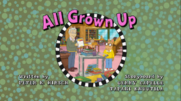 All Grown Up title card.png