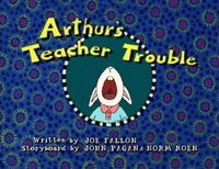 Arthur's Teacher Trouble title card