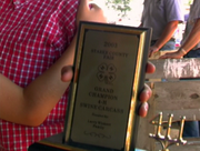 Nathan Jernas' award