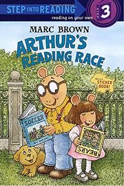 Arthur's Reading Race book cover