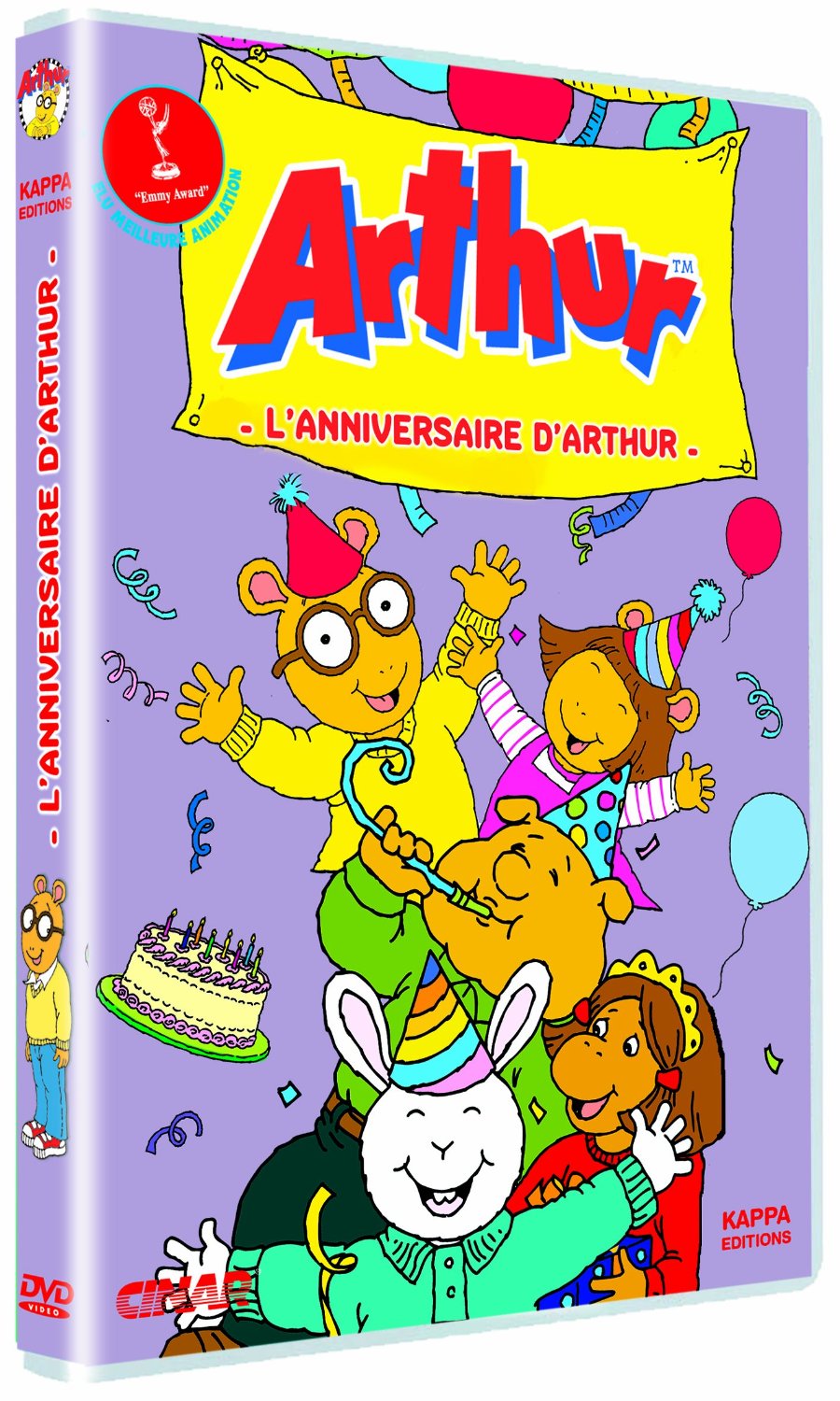 L'anniversaire d'Arthur (DVD) | Arthur Wiki | Fandom
