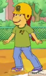 Muffy Crosswire in Baseball Helmet