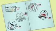 Get stamps in your passport