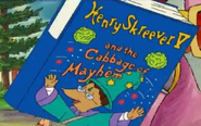 Front cover of the text edition of Henry Skreever V and the Cabbage of Mayhem.