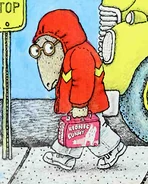 Bionic Bunny's first appearance in Arthur's Eyes (1979).