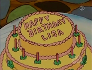 Lisa birthday cake