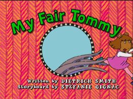 My Fair Tommy title card