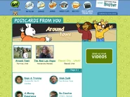 PostcardsfromBuster2010page.png (216 KB) 2008 - 2012 "Postcards from You" page