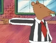 Mr. Ratburn as a basketball coach