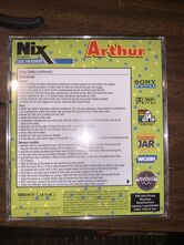 Back of the CD Cover