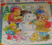 Snowman puzzle