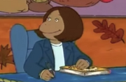 Francine imagines herself as a young adult.