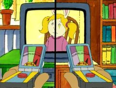 Buster's hand colored the same as Arthur's.