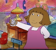 Dw holding a cup of ice