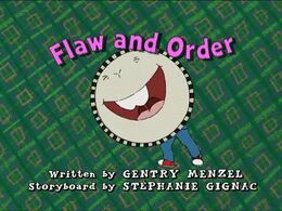 Flaw and Order Title Card.JPG