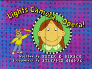 Lights Camera... Opera! (Binky)