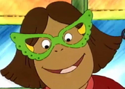 Francine in her movie star glasses