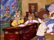 Imagining becoming a best-selling author in "Arthur Writes a Story"