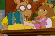 Arthur brings a lie-free cake