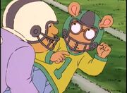 Getting a "boo boo" at football