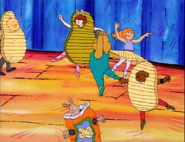 The members of the "Bully Ballet" perform Don't Eat the Green Ones.