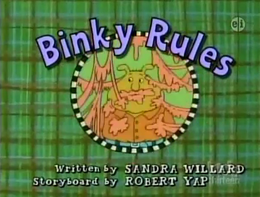 Binky Rules Title Card