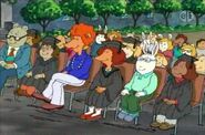 Unknown Female Dog in Prunella's imagination at graduation.