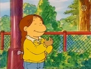 Muffy wearing Arthur's matched everyday clothes