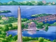 The Washington Monument.