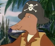 Mr. Ratburn as a Pirate